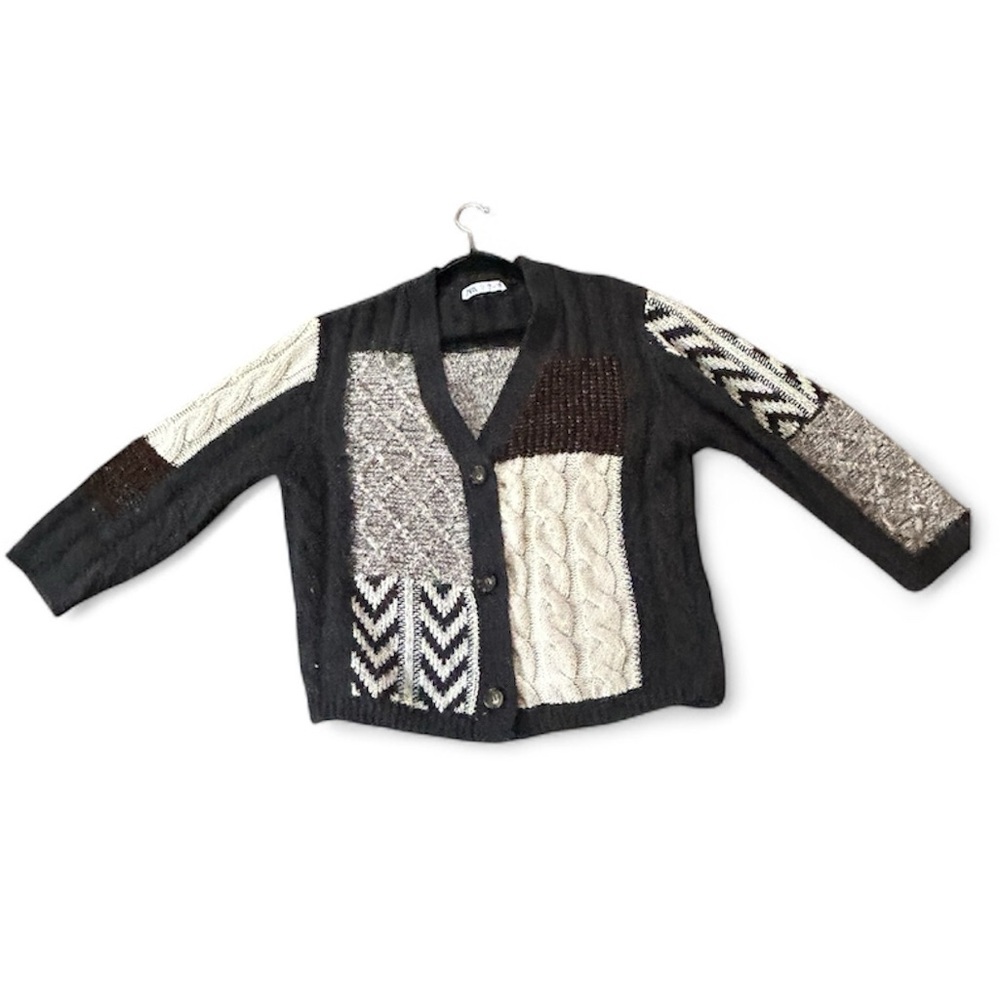 Zara Button Down Sweater